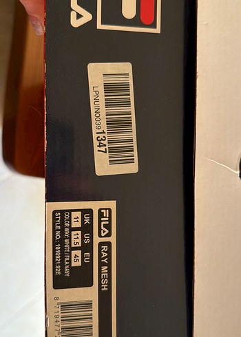 FILA Beyaz Erkek Spor Ayakkabı - Görsel 5