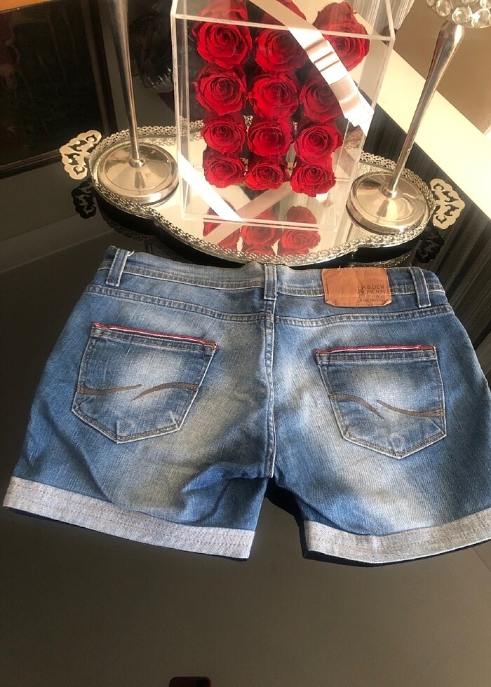 Jean şort - Görsel 2