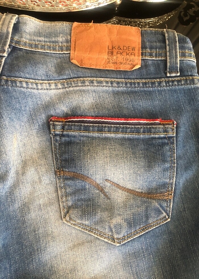 Jean şort - Görsel 3