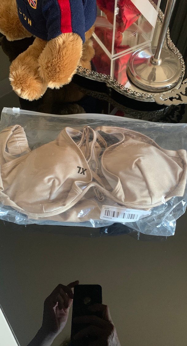 Kendinden hafif ışıltılı bikini takım - Görsel 2