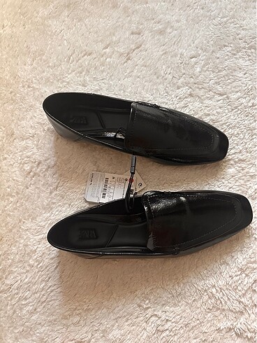 38 Beden Zara loafer ayakkabı