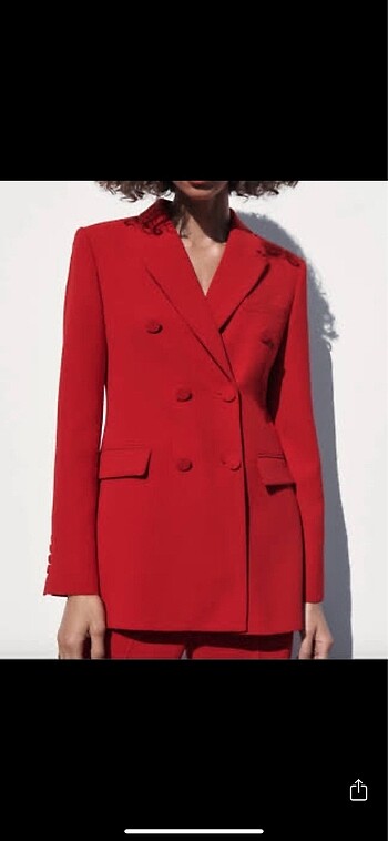 Zara blazer ceket şort takım