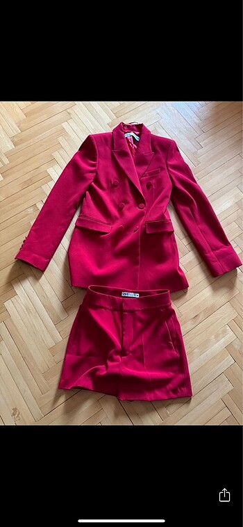 Zara Zara blazer ceket şort takım