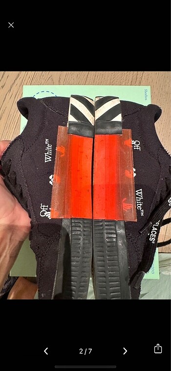 Off-White Orjinal off white sneakers ayakkabı