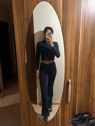 Oysho Oysho alt üst ispanyol paça tayt spor üst takım M BEDEN