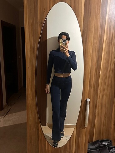 m Beden Oysho alt üst ispanyol paça tayt spor üst takım M BEDEN