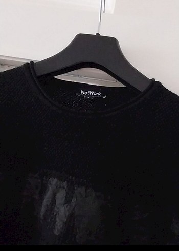 s Beden Siyah Erkek Uzun Kollu Basic Sweatshirt