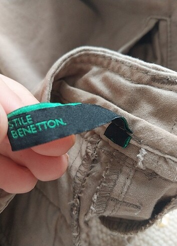 40 Beden camel Renk BENETTON PANTOLON