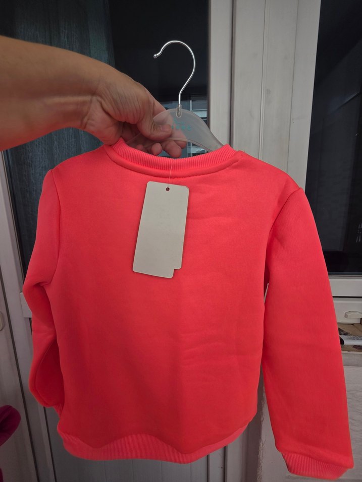 Renkli Baskılı Uzun Kollu cocjk Kız Takımı - Görsel 5