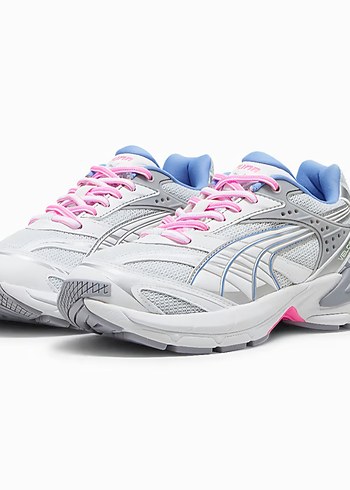 Puma Platform Topuklu Gri-Pembe Spor Ayakkabı - Görsel 5