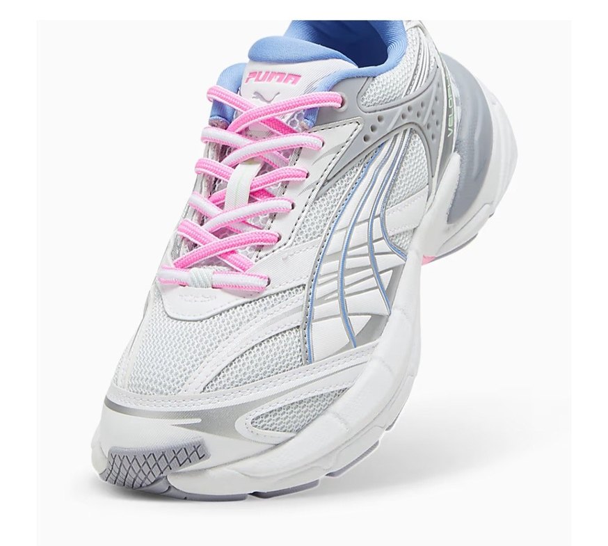 Puma Platform Topuklu Gri-Pembe Spor Ayakkabı - Görsel 3