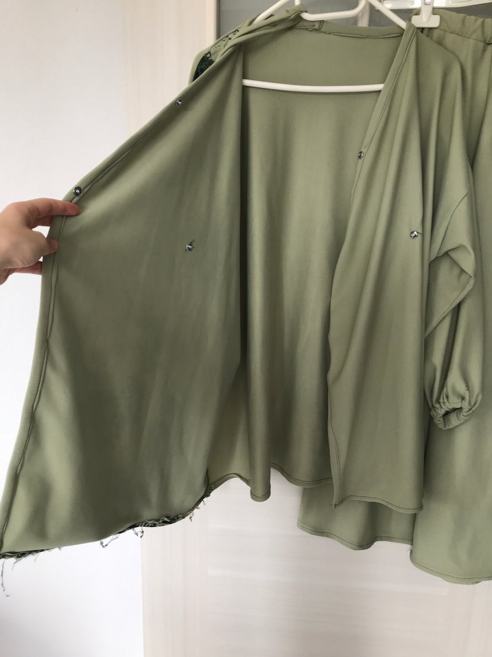 Uzun Kollu, Geniş Kesim tunik takım - Görsel 4