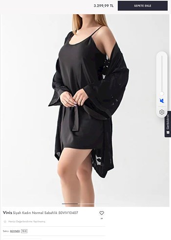 Kadın sabahlık vivis - Görsel 3