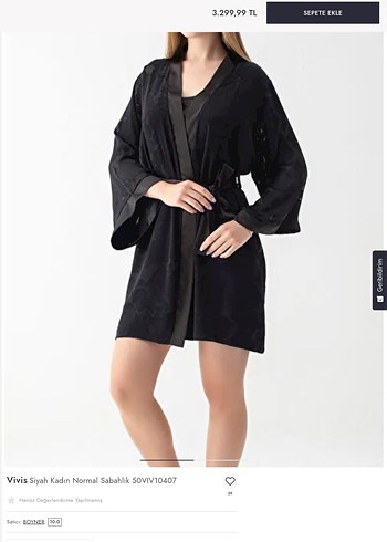 Kadın sabahlık vivis - Görsel 4