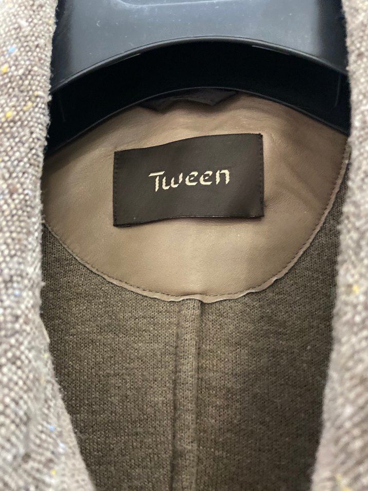 Düğmeli Kahverengi Yün Erkek Kaban - Görsel 3