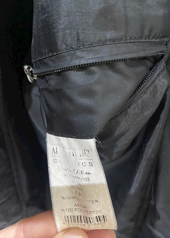 Düğmeli Siyah Erkek Ceket - Görsel 7