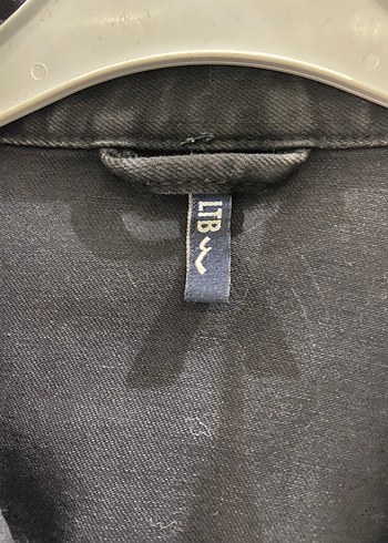 Düğmeli Siyah Kadın Denim Ceket - Görsel 3