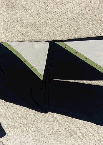 Siyah Kadın Pamuklu Uzun Kollu Eşofman Takımı - Görsel 8