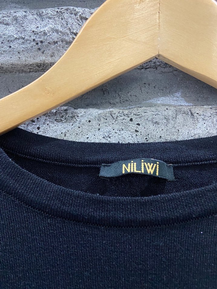 Siyah Kadın Pamuklu Uzun Kollu Eşofman Takımı - Görsel 4