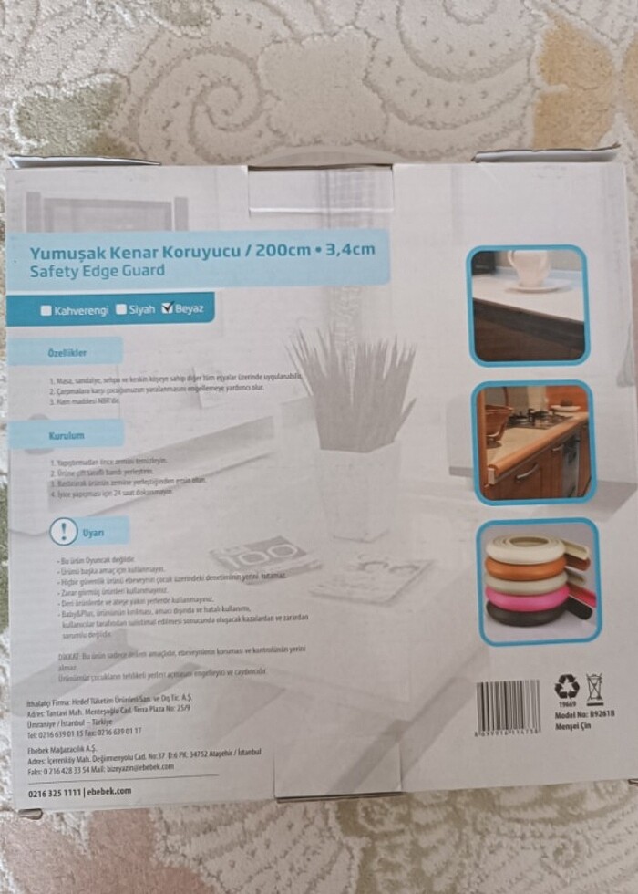 Baby&plus yumusak kebar koruyucu - Görsel 3