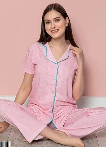Kısa kollu Pijama takımı