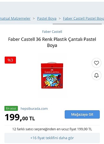  Beden Faber castel pastel