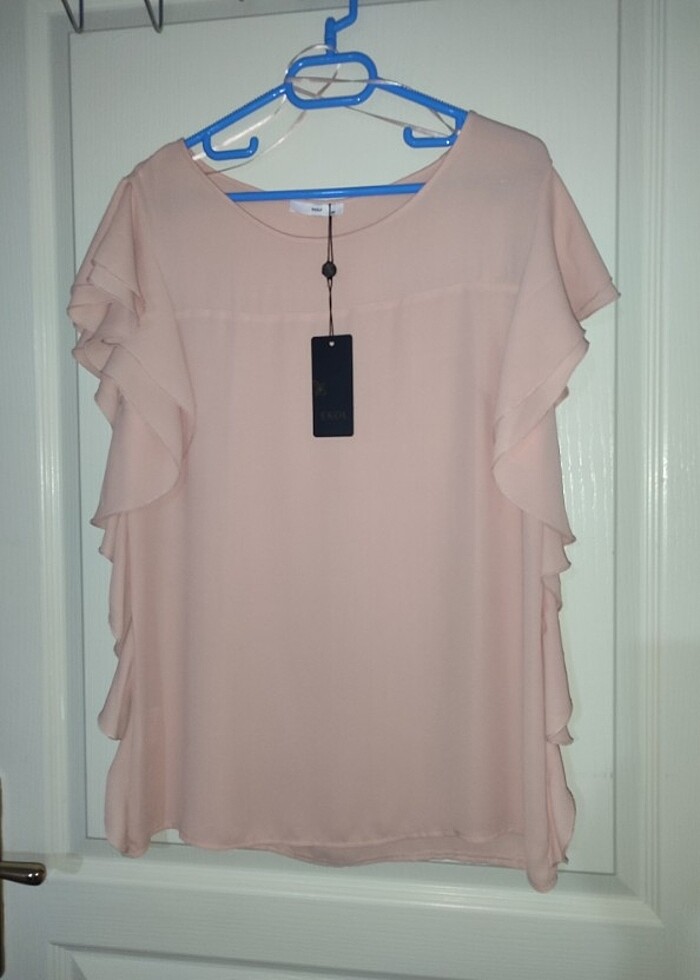 Ekol Bluz Pudra Rengi - Görsel 3