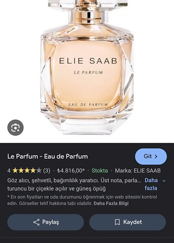 Elie Saab Mucent F013 Kadın Parfümü 15 ml