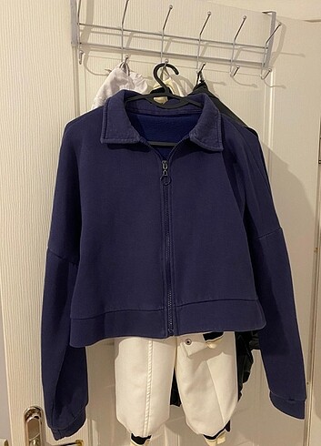 m Beden fermuarlı Sweatshirt hırka