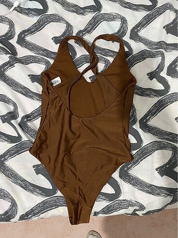 36 Beden kahverengi Renk Mayo/ Bikini
