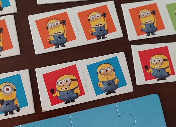 Clementoni Clementoni minion puzzle ve domino