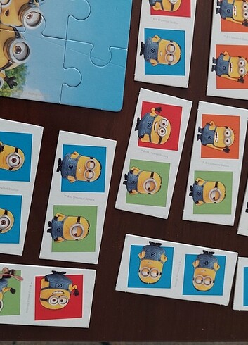  Beden Renk Clementoni minion puzzle ve domino