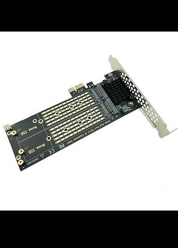 Pcie x1 m2 nvme m2 sata bağlantı karti