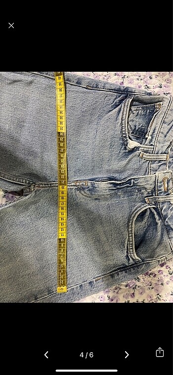 xs Beden mavi Renk Kot jean