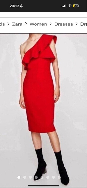 42 Beden Zara elbise