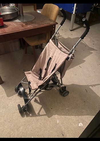 Bej Pastel Bebek Arabası - Görsel 2