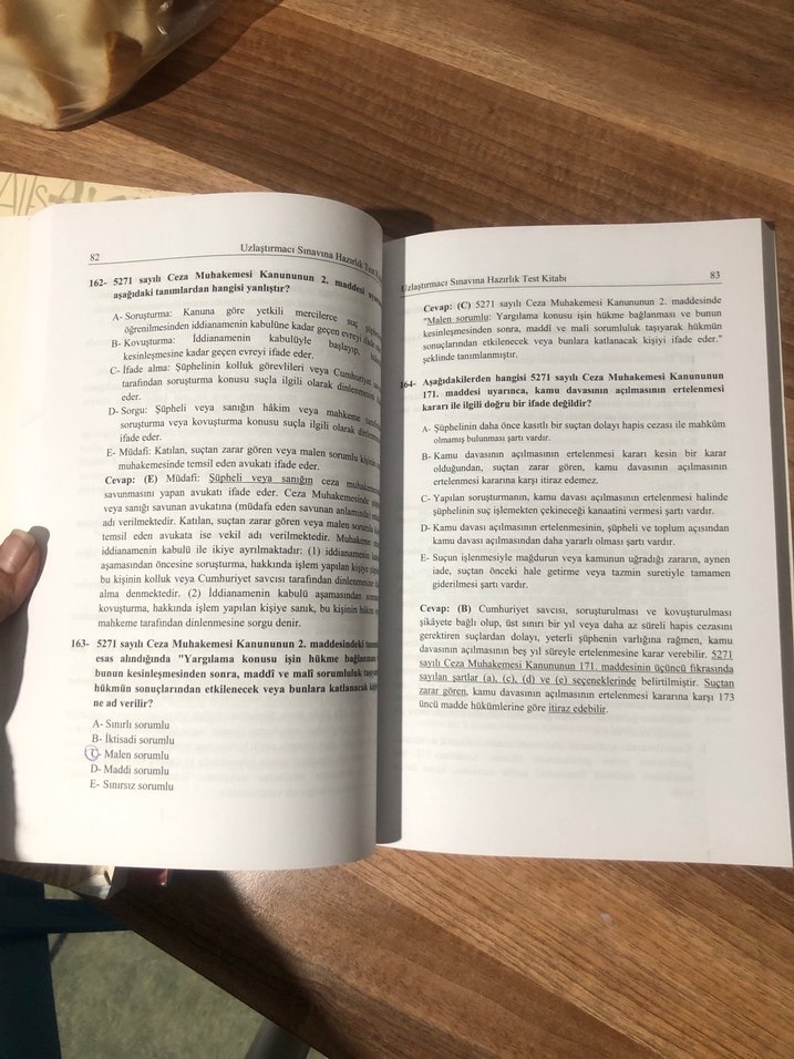 Uzlaştırmacı Sınavına Hazırlık Test Kitabı 2018 - Görsel 2