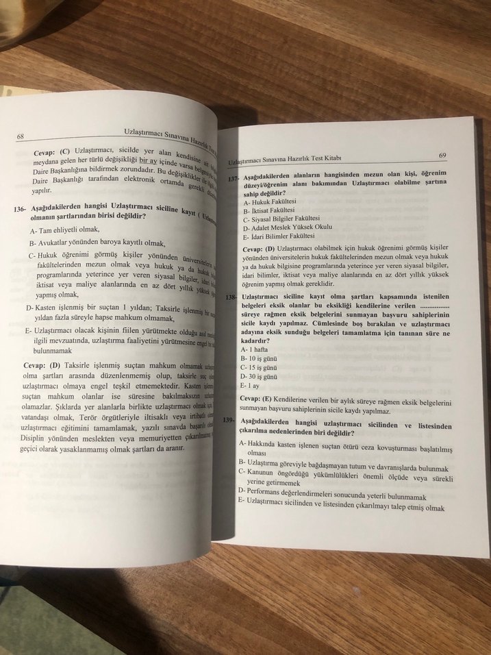Uzlaştırmacı Sınavına Hazırlık Test Kitabı 2018 - Görsel 3