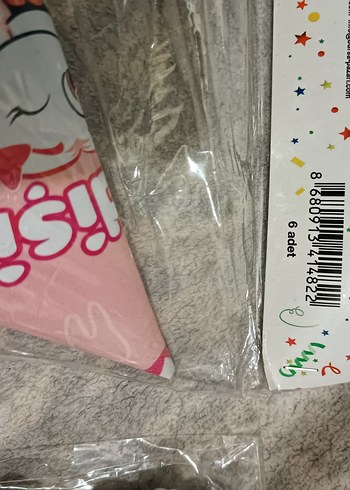 Pembe Pastel Diş Temalı Parti Malzemeleri
