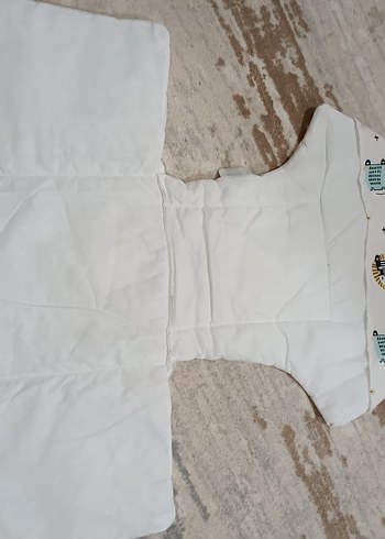 Pastel Renkli Desenli Bebek Önlüğü - Görsel 5