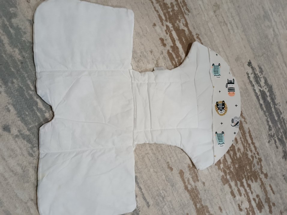 Pastel Renkli Desenli Bebek Önlüğü - Görsel 5