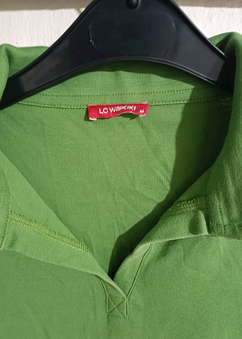 Yeşil Kadın Uzun Kollu Keten Gömlek - Görsel 3