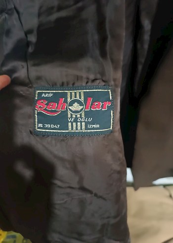 Düğmeli Uzun Kahverengi Kadın Yün Kaban - Görsel 4