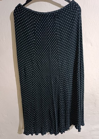 Siyah Yüksek Yakalı Uzun Kollu Triko Elbise - Görsel 4