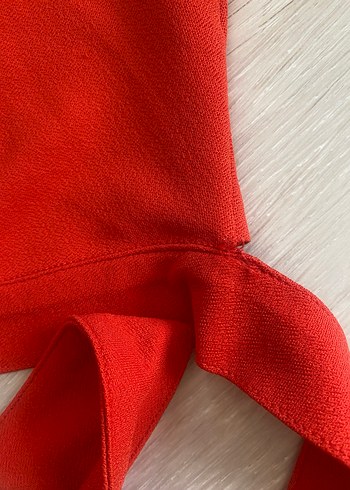 Kırmızı Kemerli Mini Atlet - Görsel 3