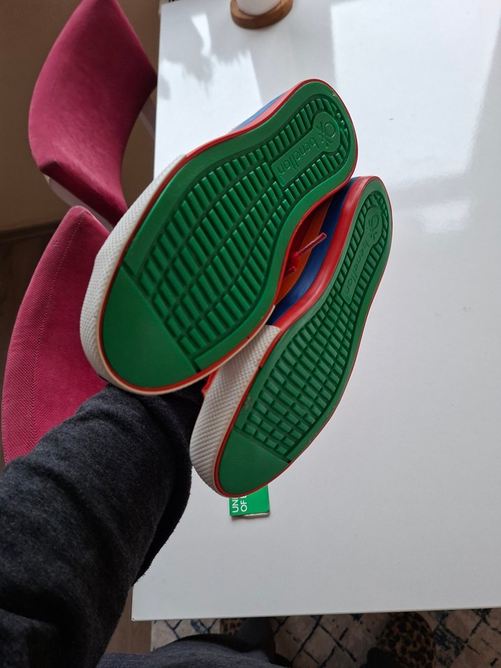 Kadın Kırmızı Spor Ayakkabı - Görsel 3