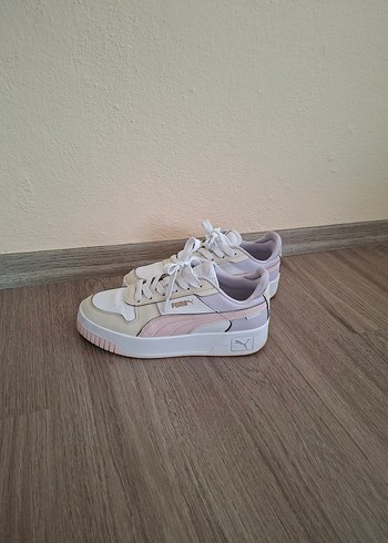 Puma Platform Beyaz Spor Ayakkabı - Görsel 2