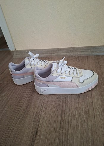 Puma Platform Beyaz Spor Ayakkabı - Görsel 6