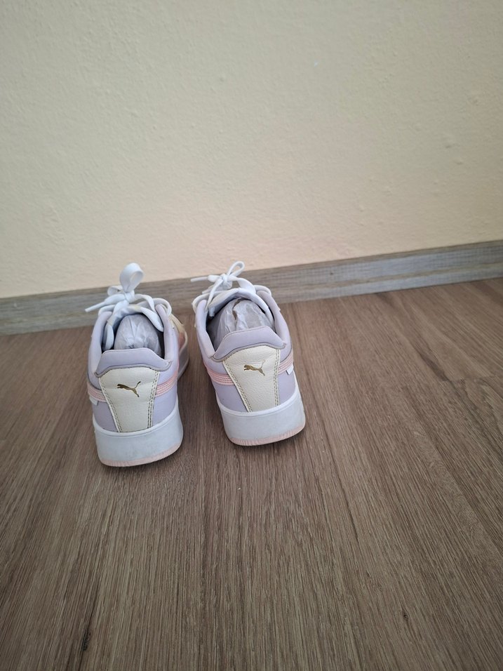 Puma Platform Beyaz Spor Ayakkabı - Görsel 4