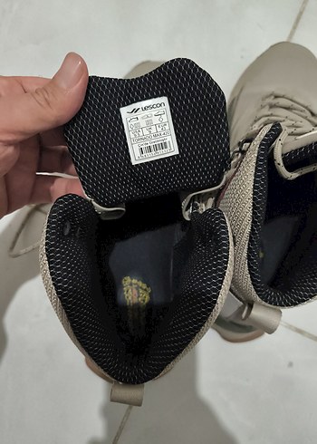 Bej Bağcıklı Lescon erkek bot 43 - Görsel 4